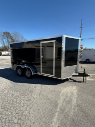 New 2026 7 X 14 HOOK & LINE CARGO TRAILER