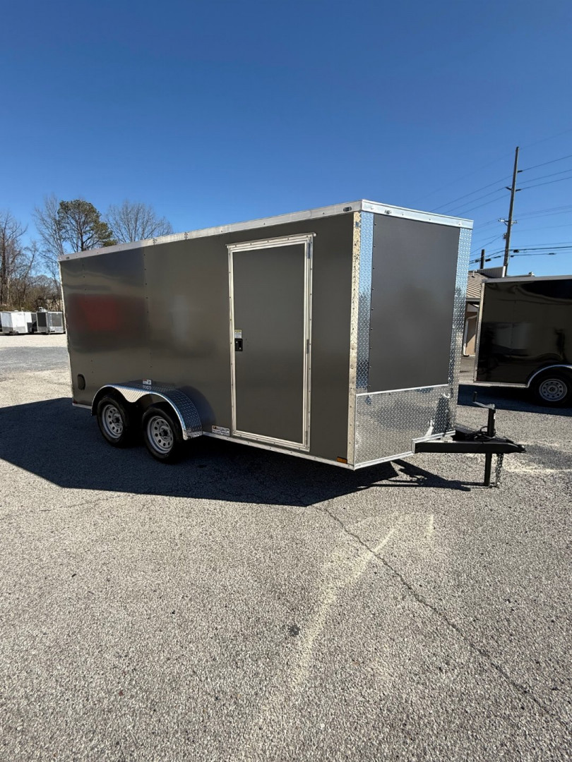 New 2026 7 X 14 HOOK & LINE CARGO TRAILER