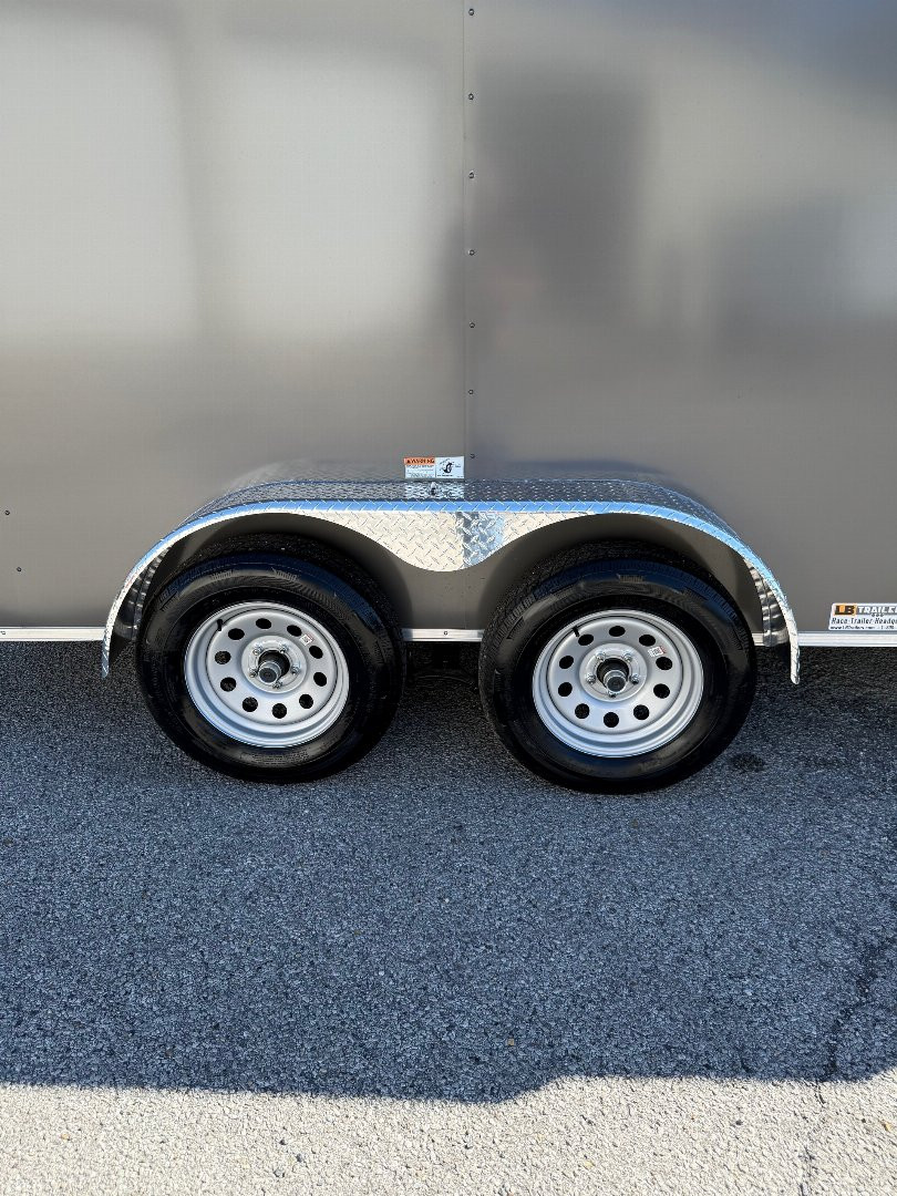 New 2026 7 X 14 HOOK & LINE CARGO TRAILER