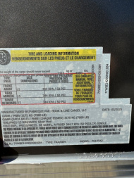 New 2026 7 X 14 HOOK & LINE CARGO TRAILER