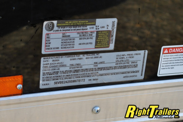 New 2025 RC Trailers 8.5X24 Race Trailer