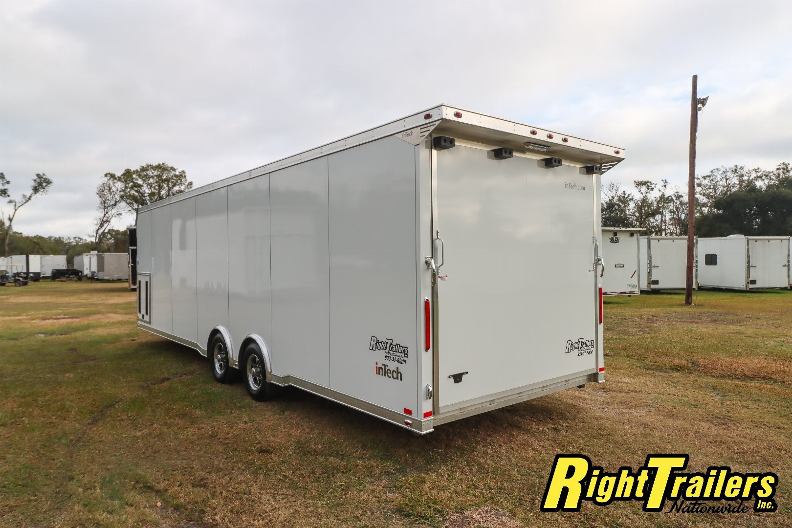 New 2025 inTech 8.5X28 Race Trailer