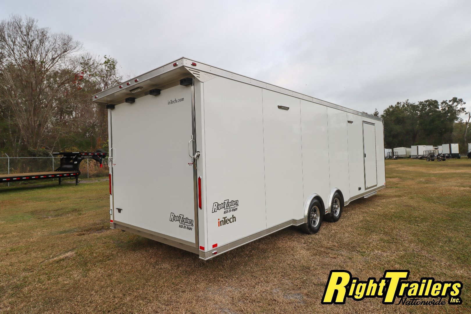 New 2025 inTech 8.5X28 Race Trailer