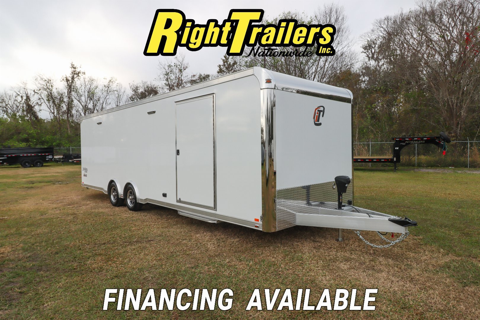 New 2025 inTech 8.5X28 Race Trailer