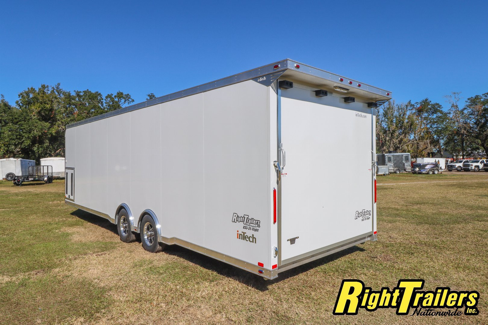 New 2025 inTech 8.5x28 Race Trailer