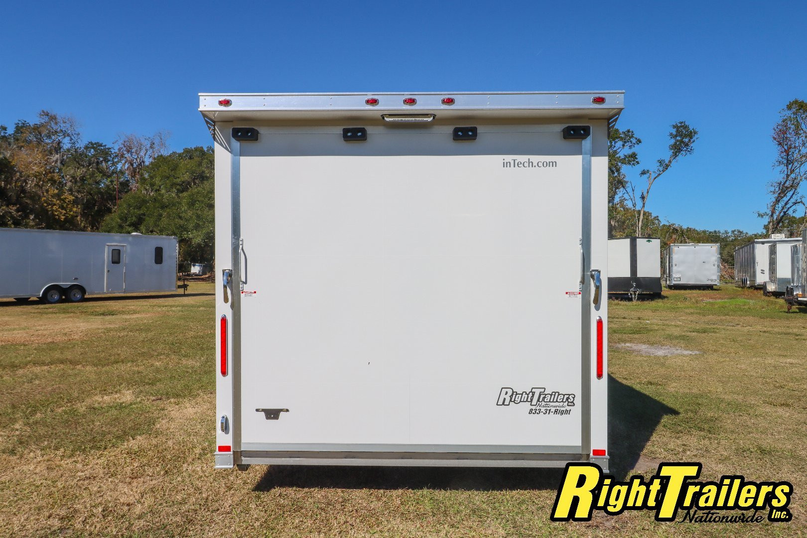 New 2025 inTech 8.5x28 Race Trailer
