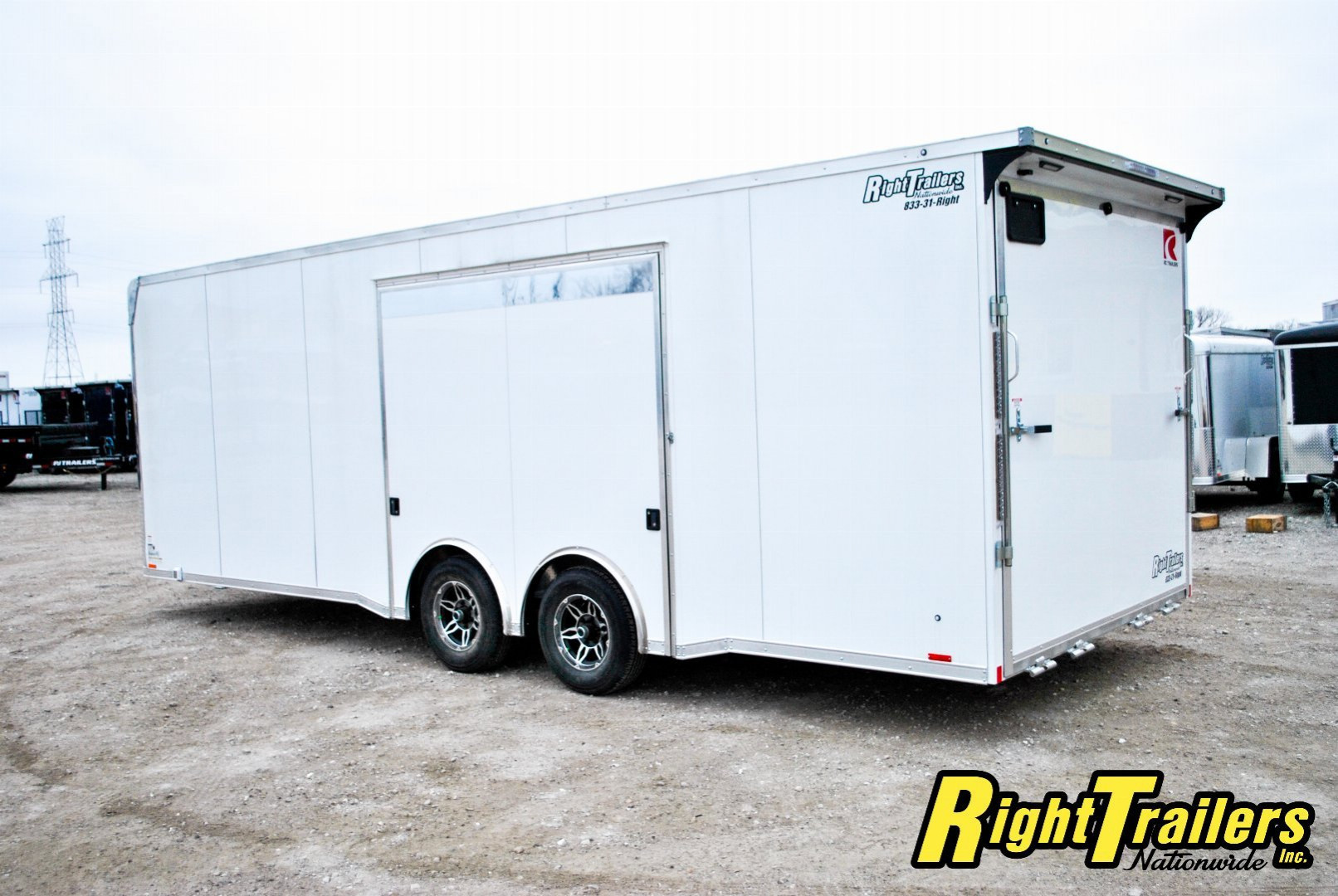 New 2025 RC Trailers 8.5X24 Race Trailer