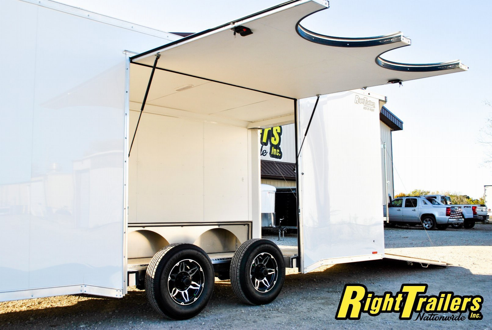 New 2025 RC Trailers 8.5X24 Race Trailer