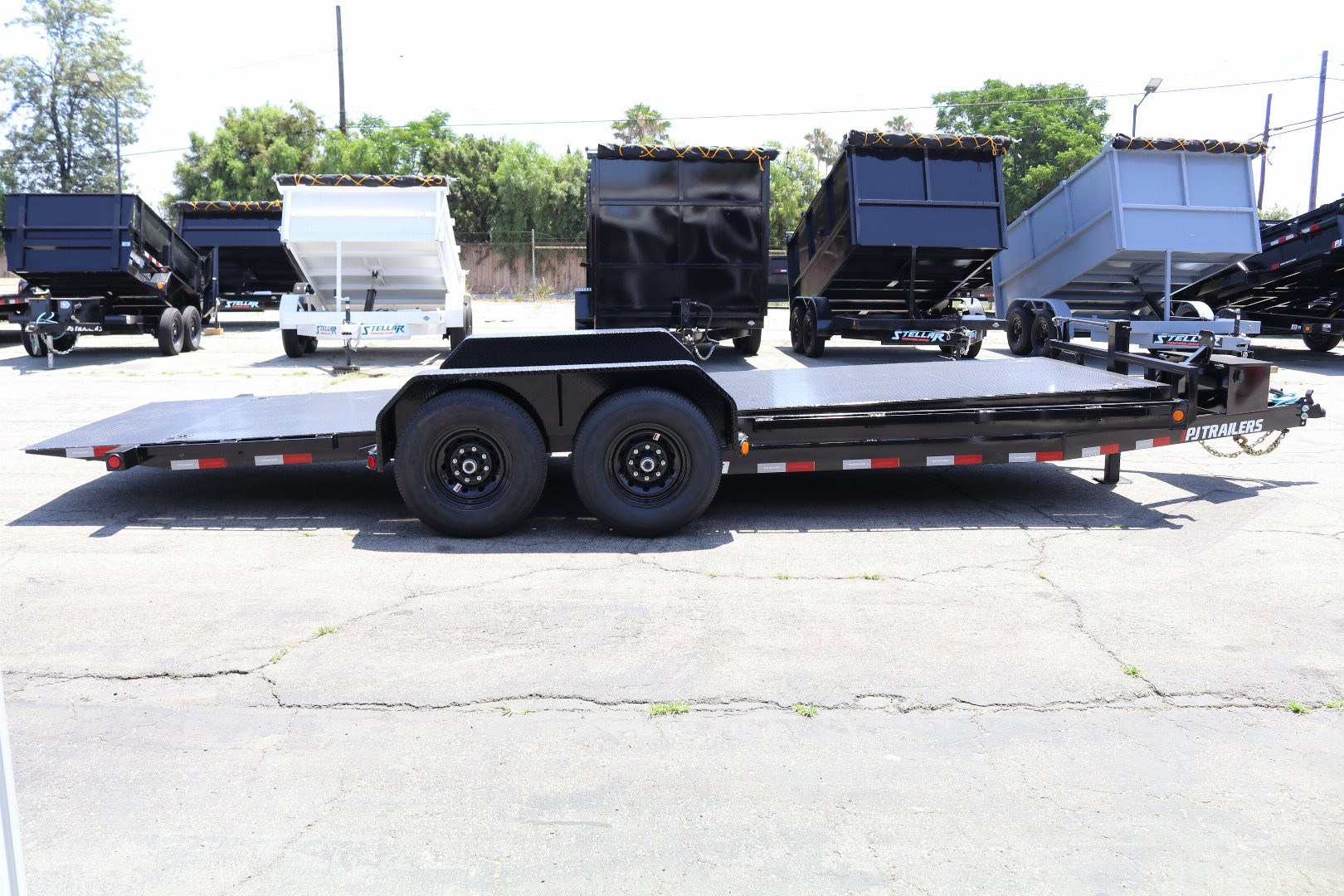 New 2026 PJ Trailers t6202 Tilt Trailer