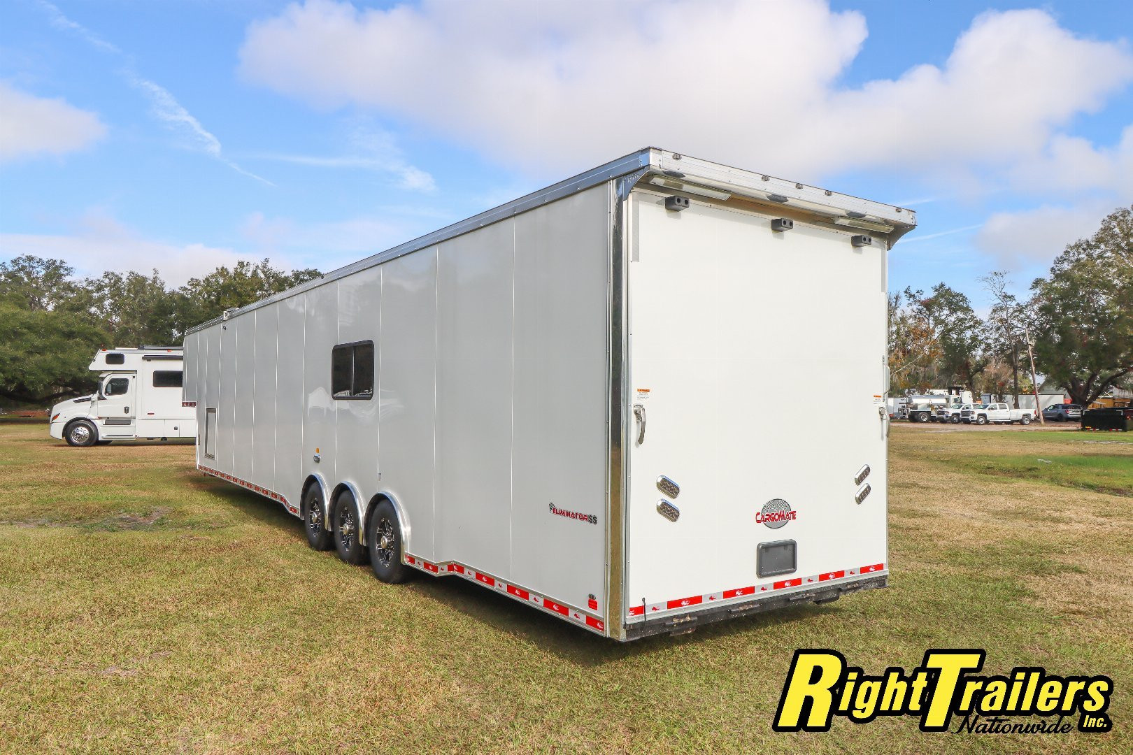 New 2025 Cargo Mate 8.5X48 Gooseneck Race Trailer