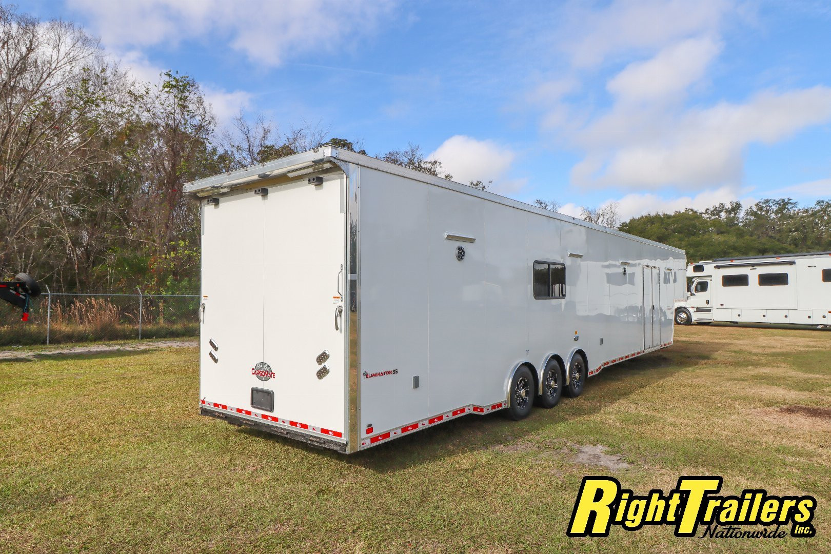 New 2025 Cargo Mate 8.5X48 Gooseneck Race Trailer