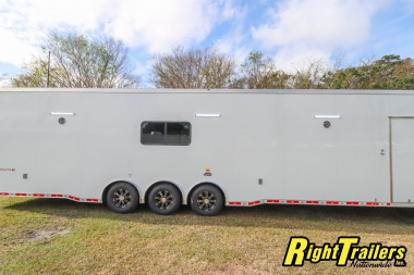 New 2025 Cargo Mate 8.5X48 Gooseneck Race Trailer