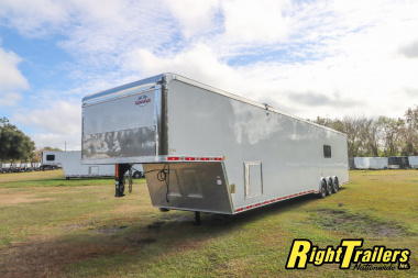 New 2025 Cargo Mate 8.5X48 Gooseneck Race Trailer