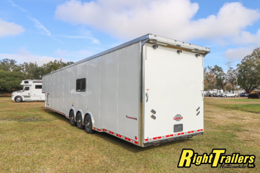 New 2025 Cargo Mate 8.5X48 Gooseneck Race Trailer