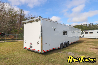 New 2025 Cargo Mate 8.5X48 Gooseneck Race Trailer