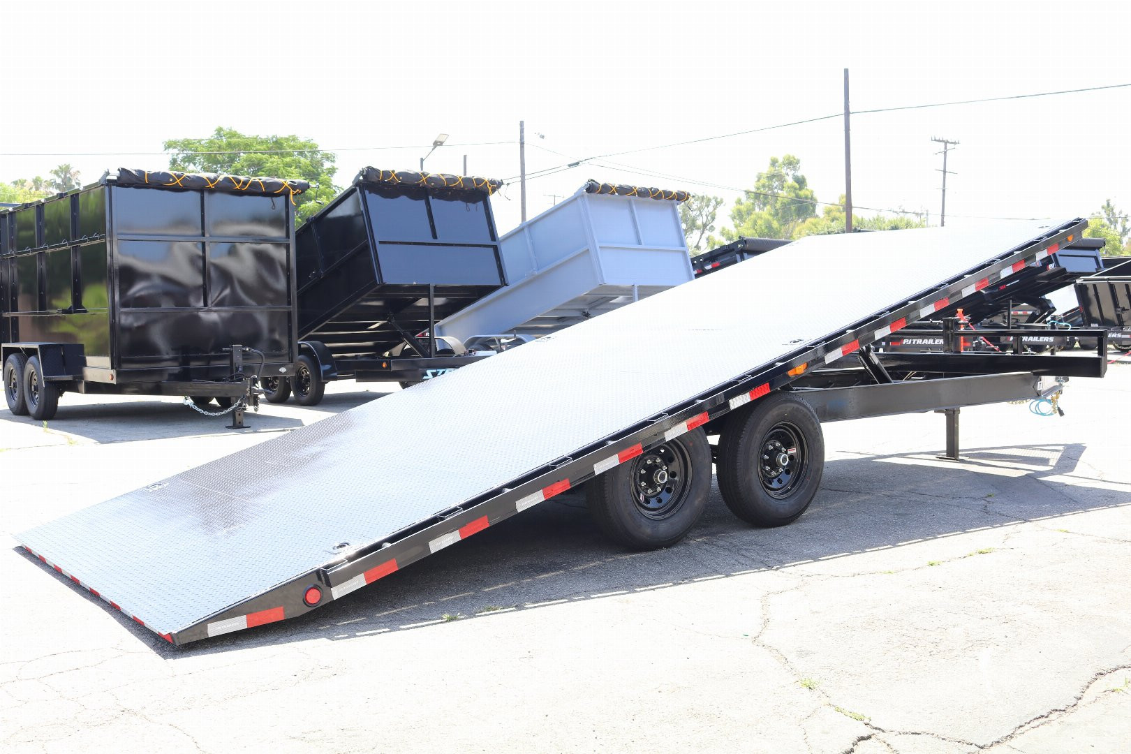 New 2026 PJ Trailers T8222 Tilt Trailer