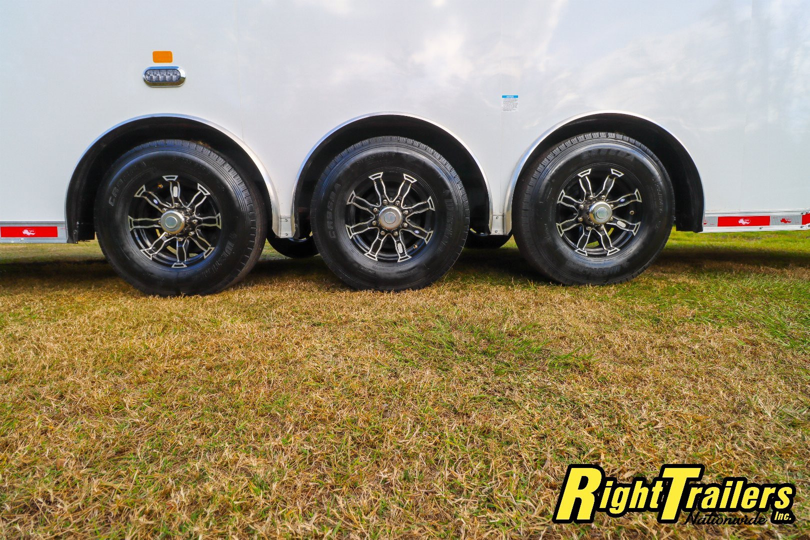 New 2025 Cargo Mate 8.5X34 Race Trailer