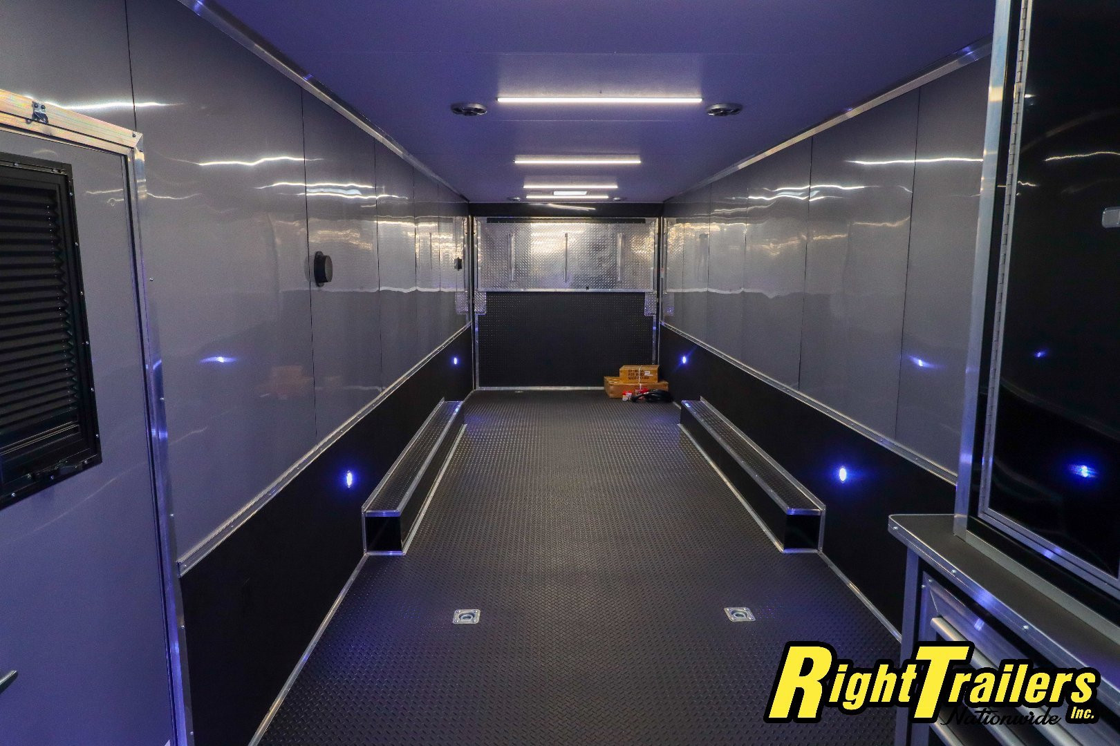 New 2025 Cargo Mate 8.5X34 Race Trailer