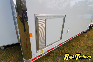 New 2025 Cargo Mate 8.5X34 Race Trailer