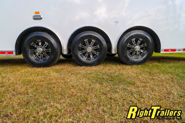 New 2025 Cargo Mate 8.5X34 Race Trailer