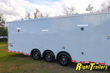 New 2025 Cargo Mate 8.5X34 Race Trailer