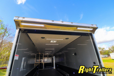 New 2025 Cargo Mate 8.5X34 Race Trailer