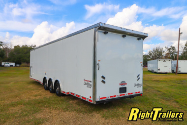 New 2025 Cargo Mate 8.5X34 Race Trailer