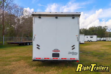 New 2025 Cargo Mate 8.5X34 Race Trailer