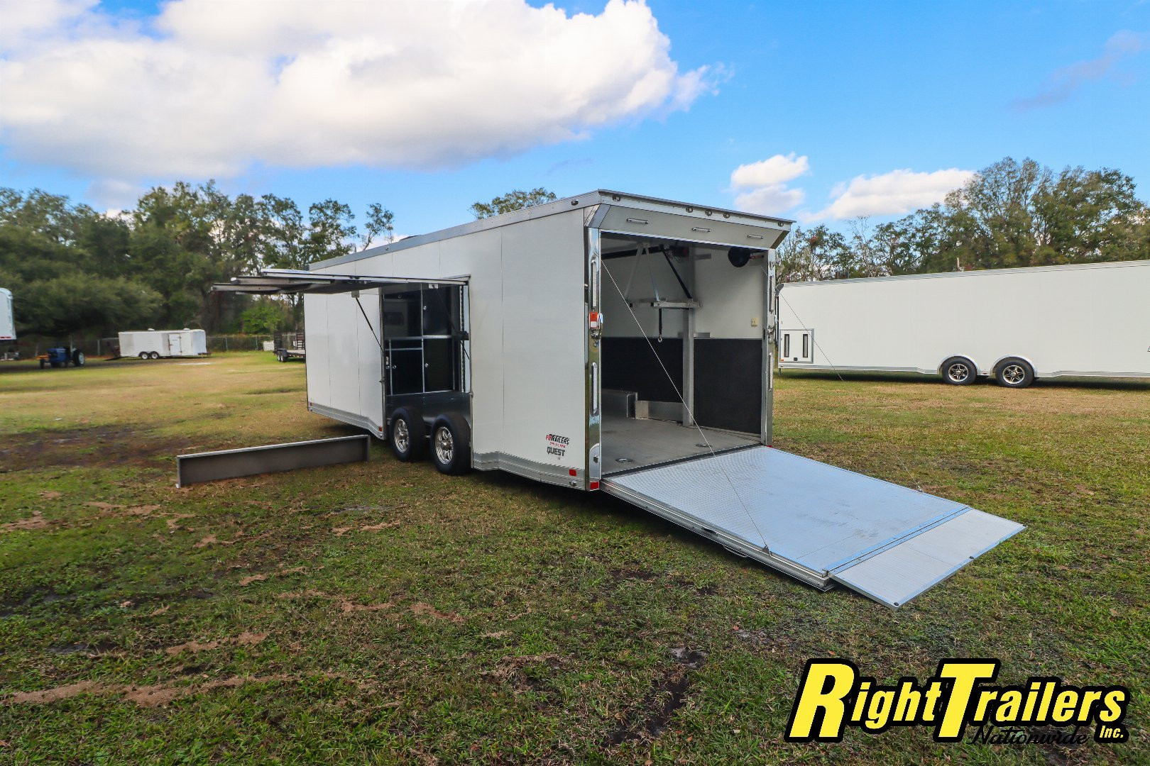 Used 2020 ATC 8.5x24 Race Trailer