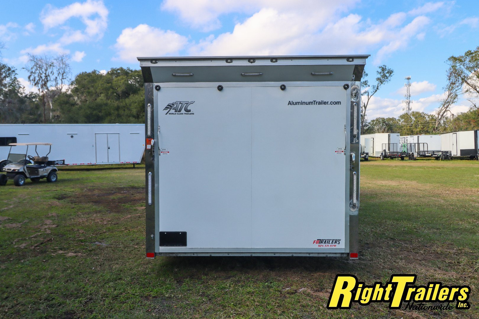Used 2020 ATC 8.5x24 Race Trailer
