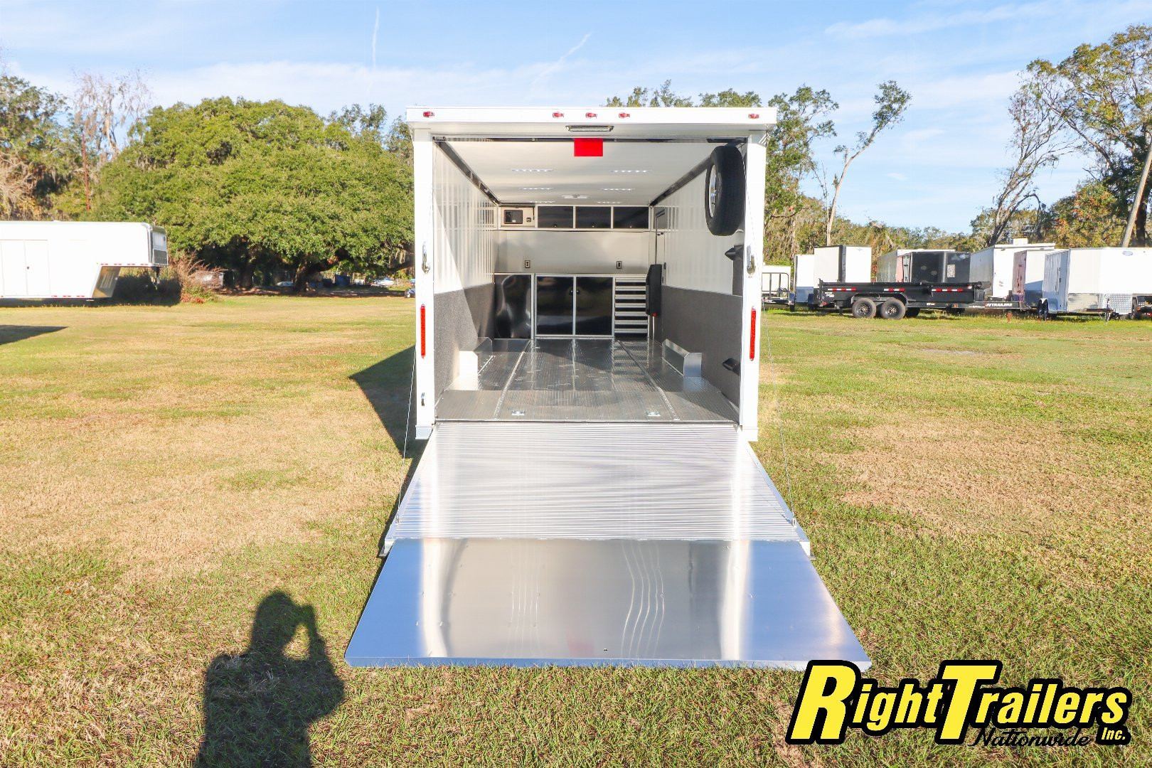 New 2025 inTech LITE 8.5X28 Race Trailer