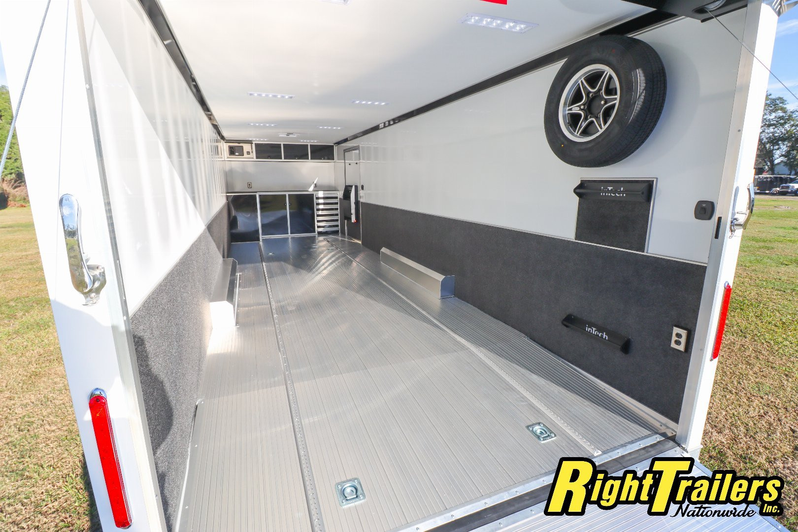 New 2025 inTech LITE 8.5X28 Race Trailer