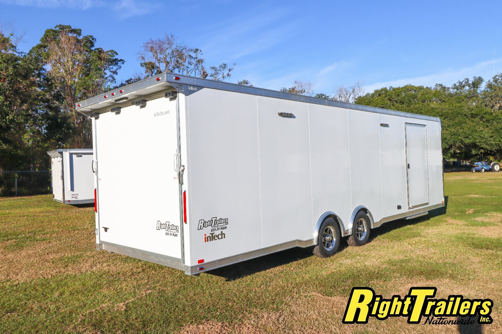 New 2025 inTech LITE 8.5X28 Race Trailer