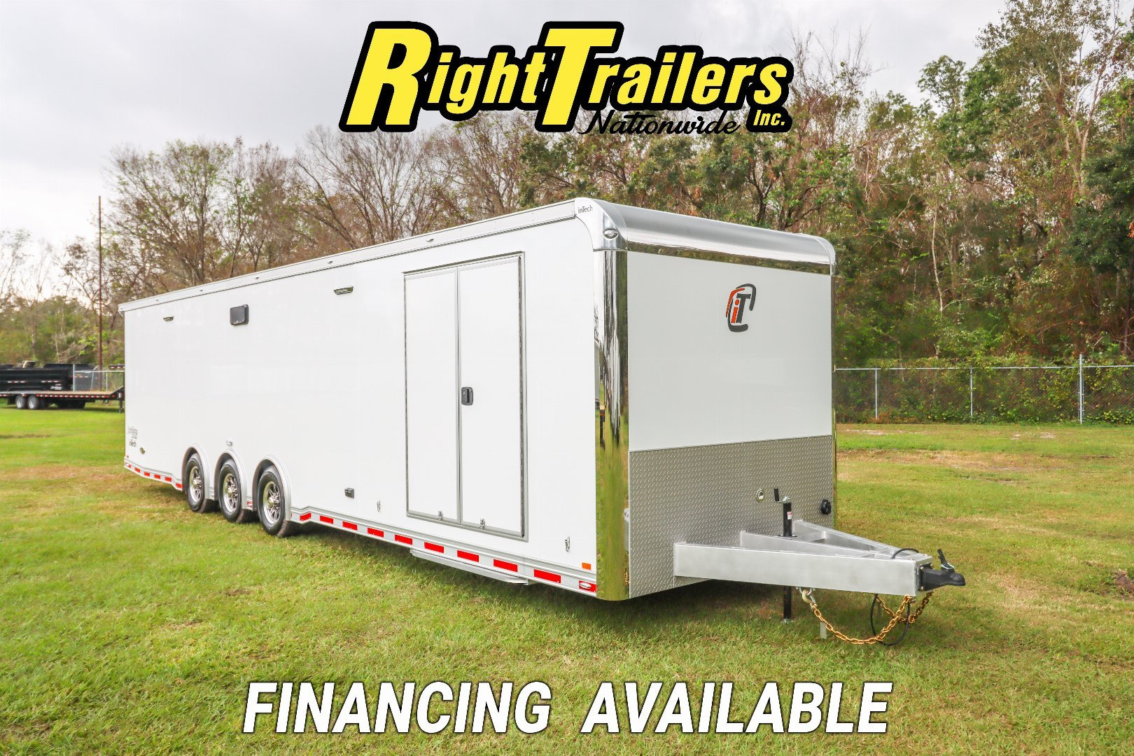 New 2025 inTech 8.5x34 Race Trailer