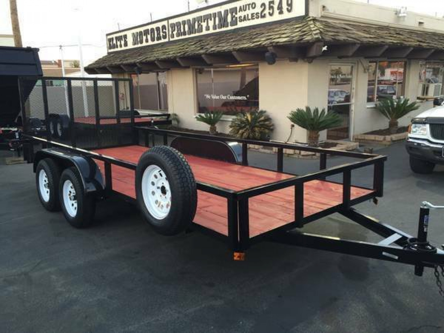 New 2026 Stellar Trailers 8x16x1 Utility Trailer