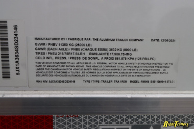 New 2025 ATC 8.5x36 RM900 Stacker