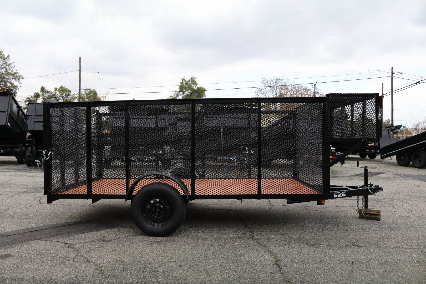 New 2026 Stellar Trailers 6.5x14x4 Utility Trailer