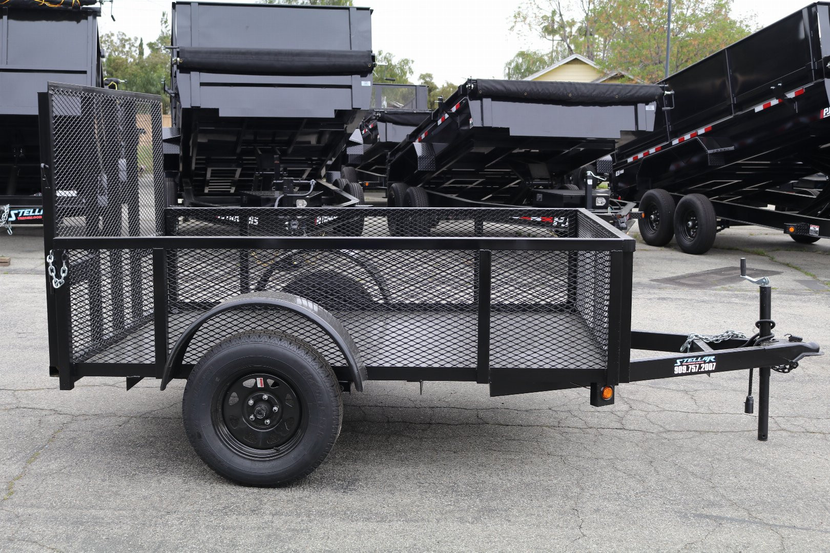 New 2026 Stellar Trailers 5x8x Utility Trailer