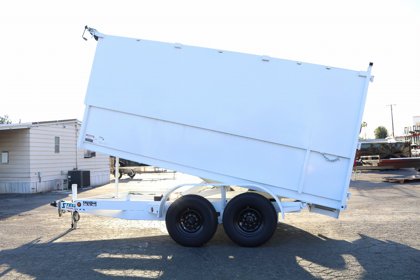 New 2026 Stellar Trailers 8x12x6 Dump Trailer