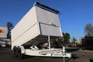 New 2026 Stellar Trailers 8x12x6 Dump Trailer