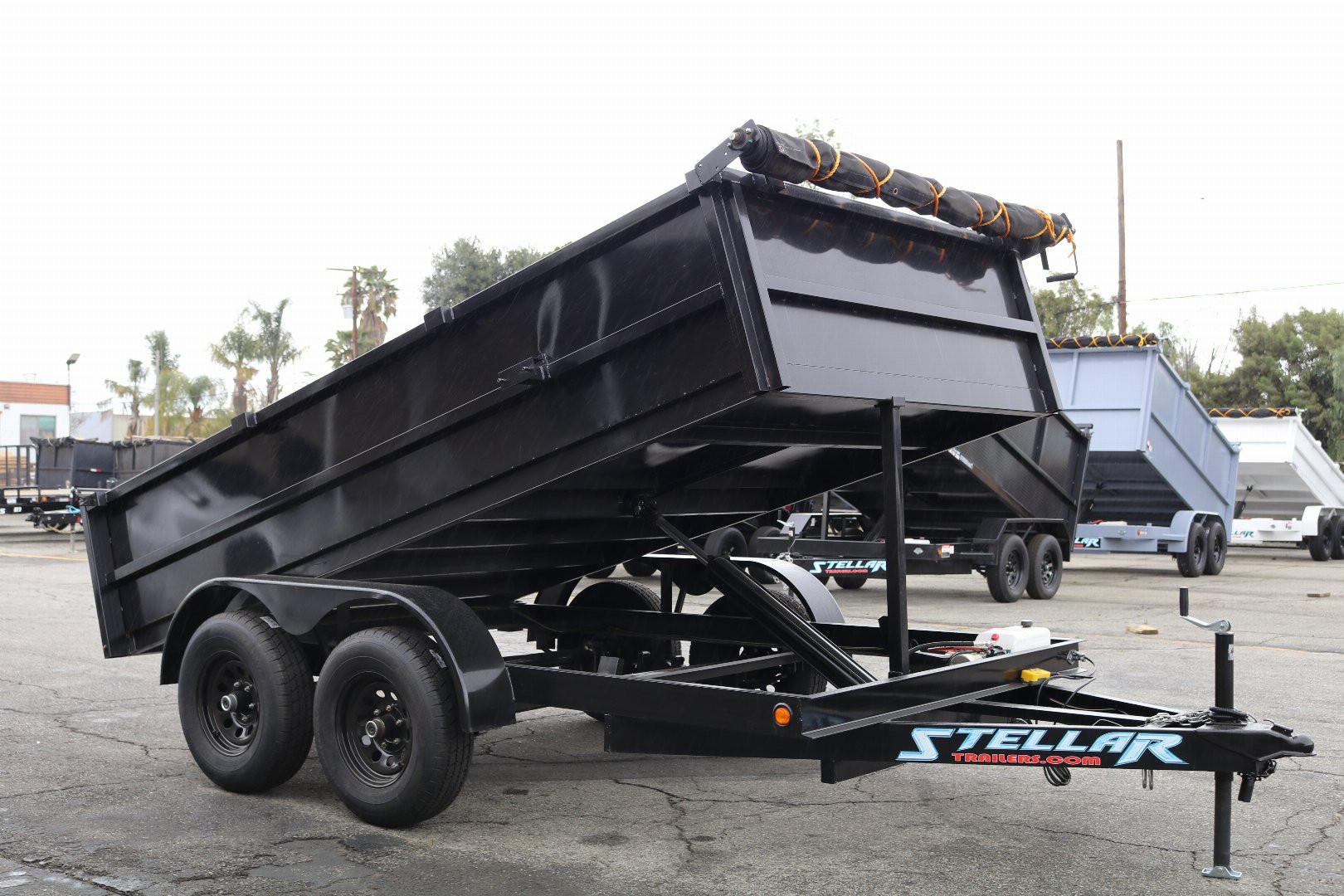 New 2026 Stellar Trailers 8x12x29 Dump Trailer