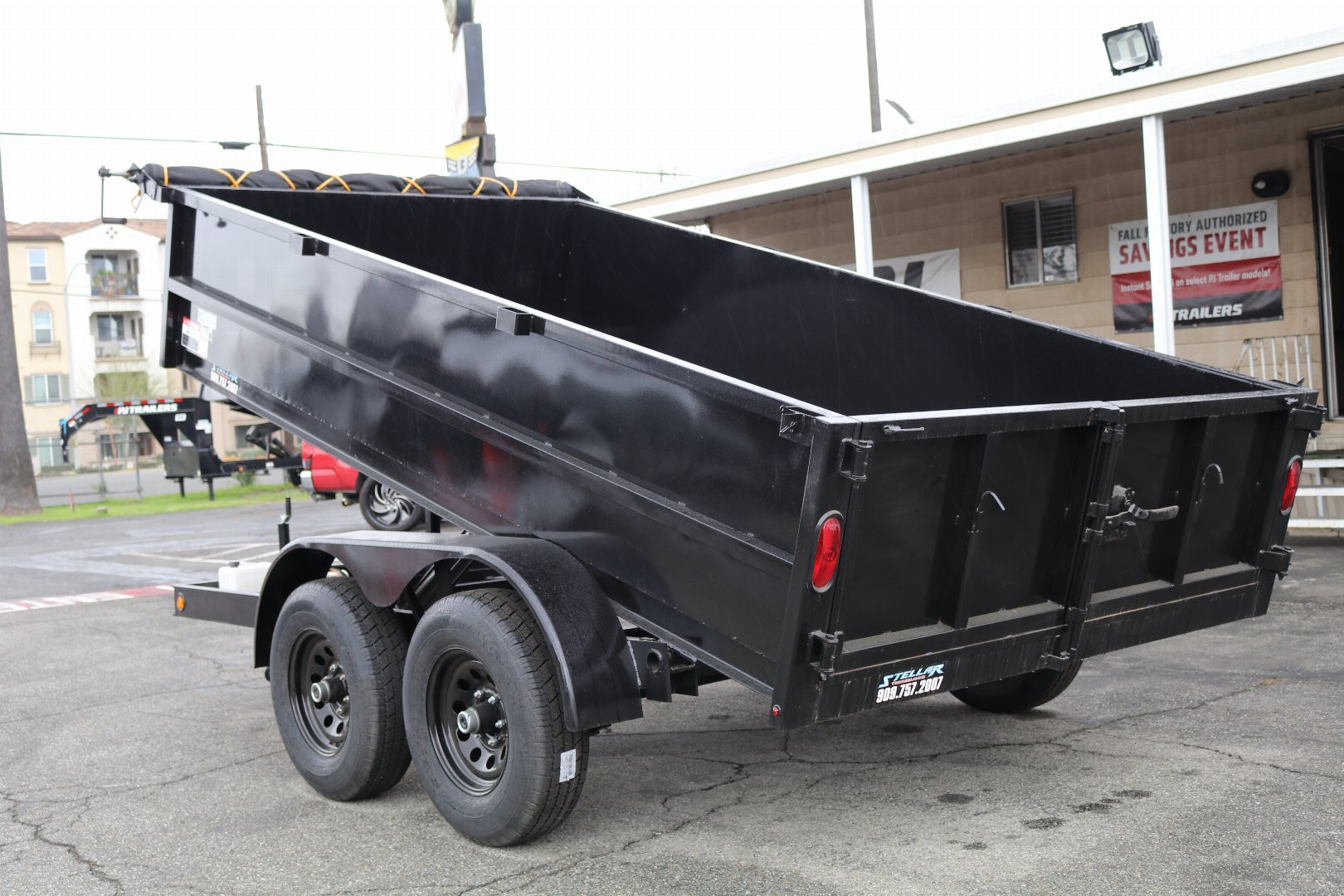 New 2026 Stellar Trailers 8x12x29 Dump Trailer