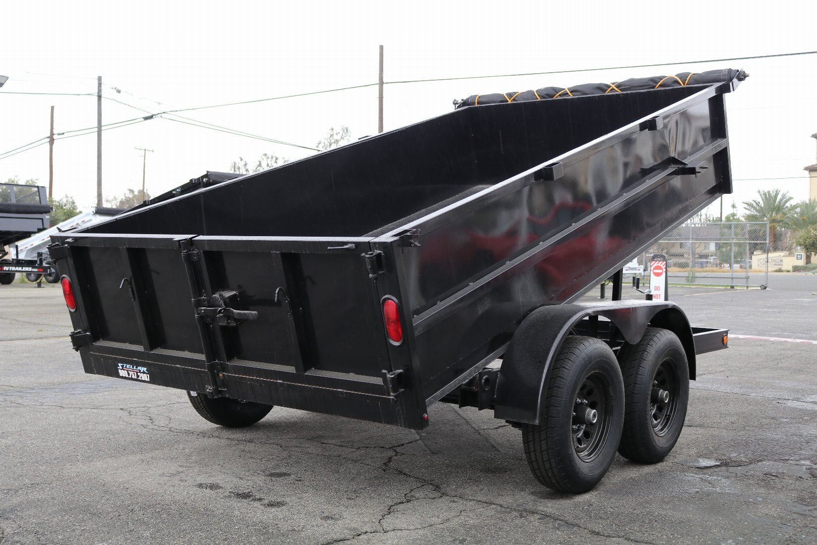 New 2026 Stellar Trailers 8x12x29 Dump Trailer