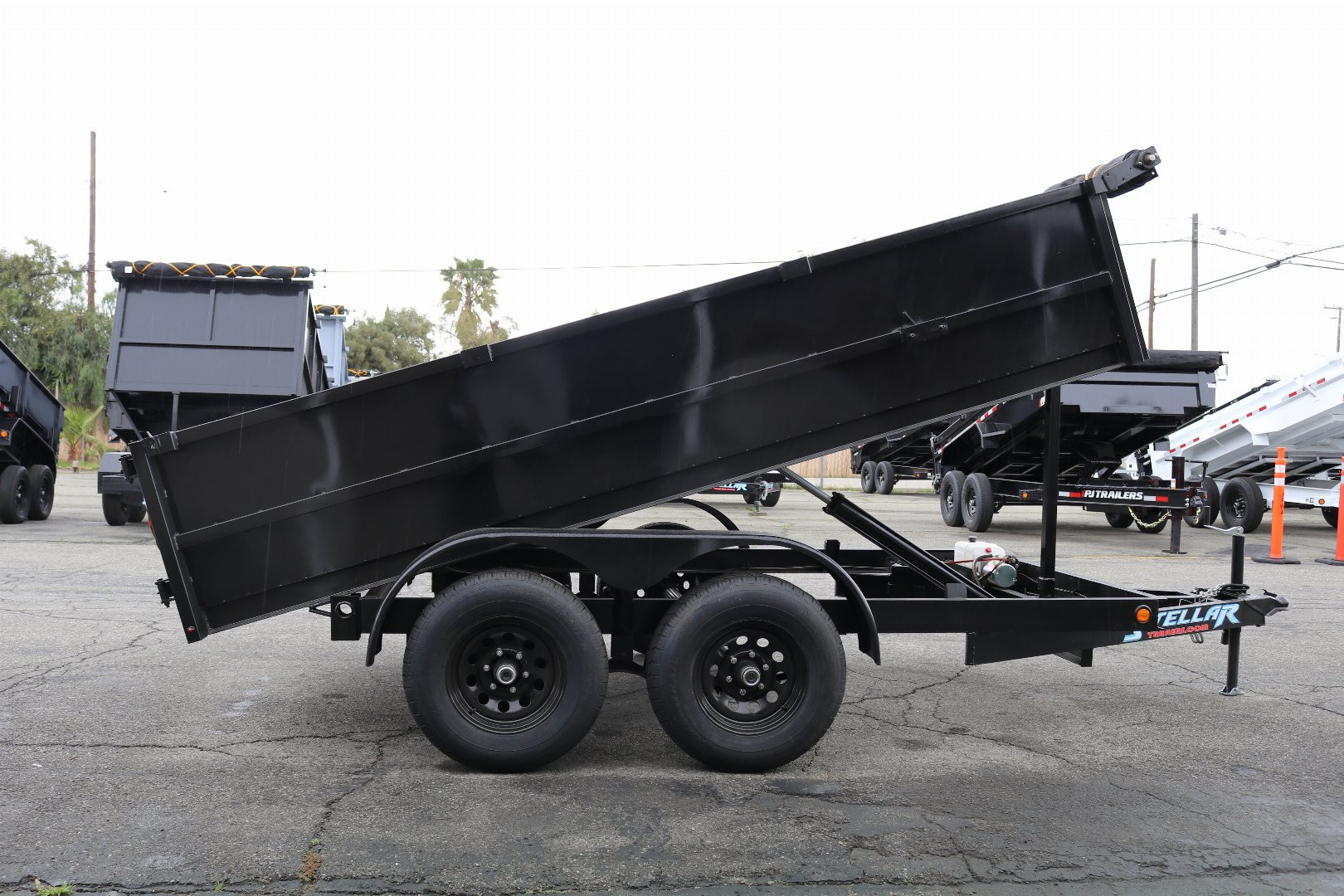 New 2026 Stellar Trailers 8x12x29 Dump Trailer