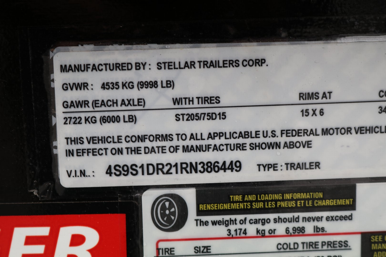 New 2026 Stellar Trailers 8x12x29 Dump Trailer