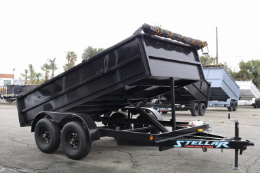 New 2026 Stellar Trailers 8x12x29 Dump Trailer