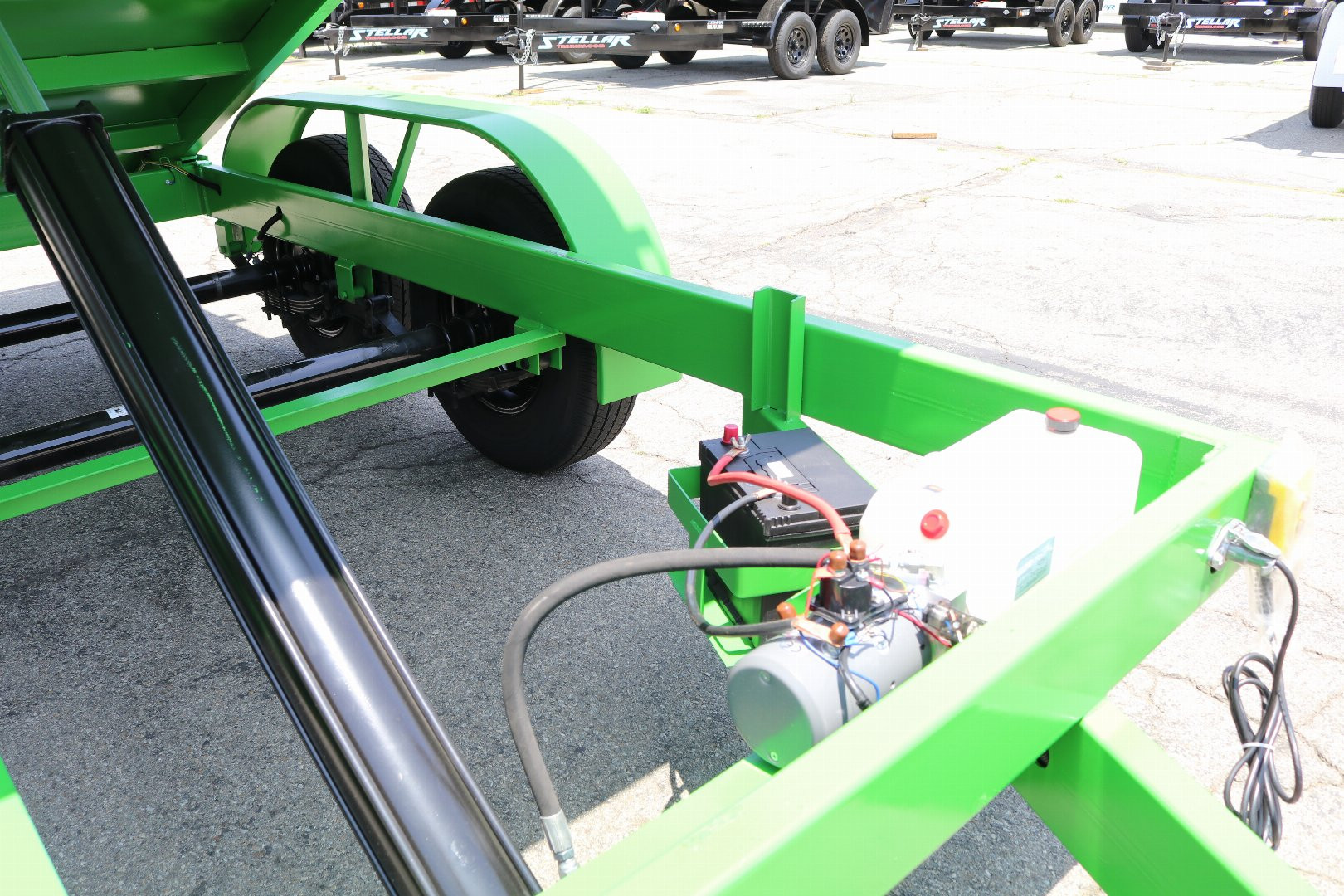 New 2026 Stellar Trailers 8x12x49 Dump Trailer