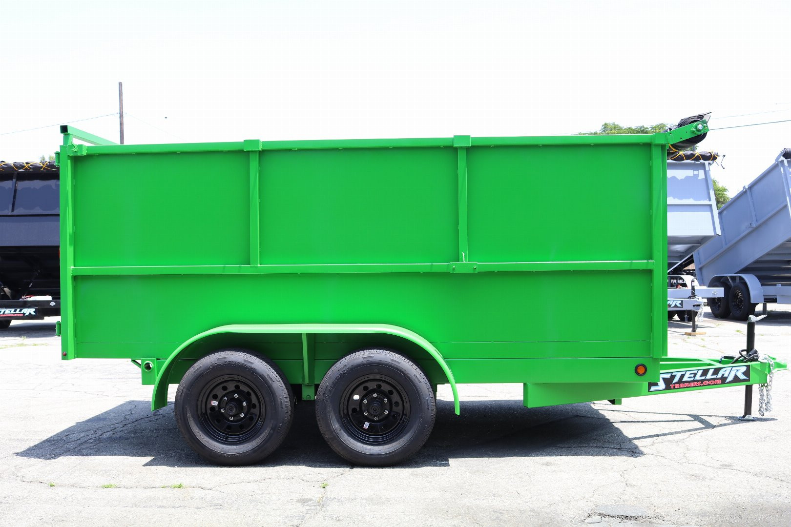 New 2026 Stellar Trailers 8x12x49 Dump Trailer
