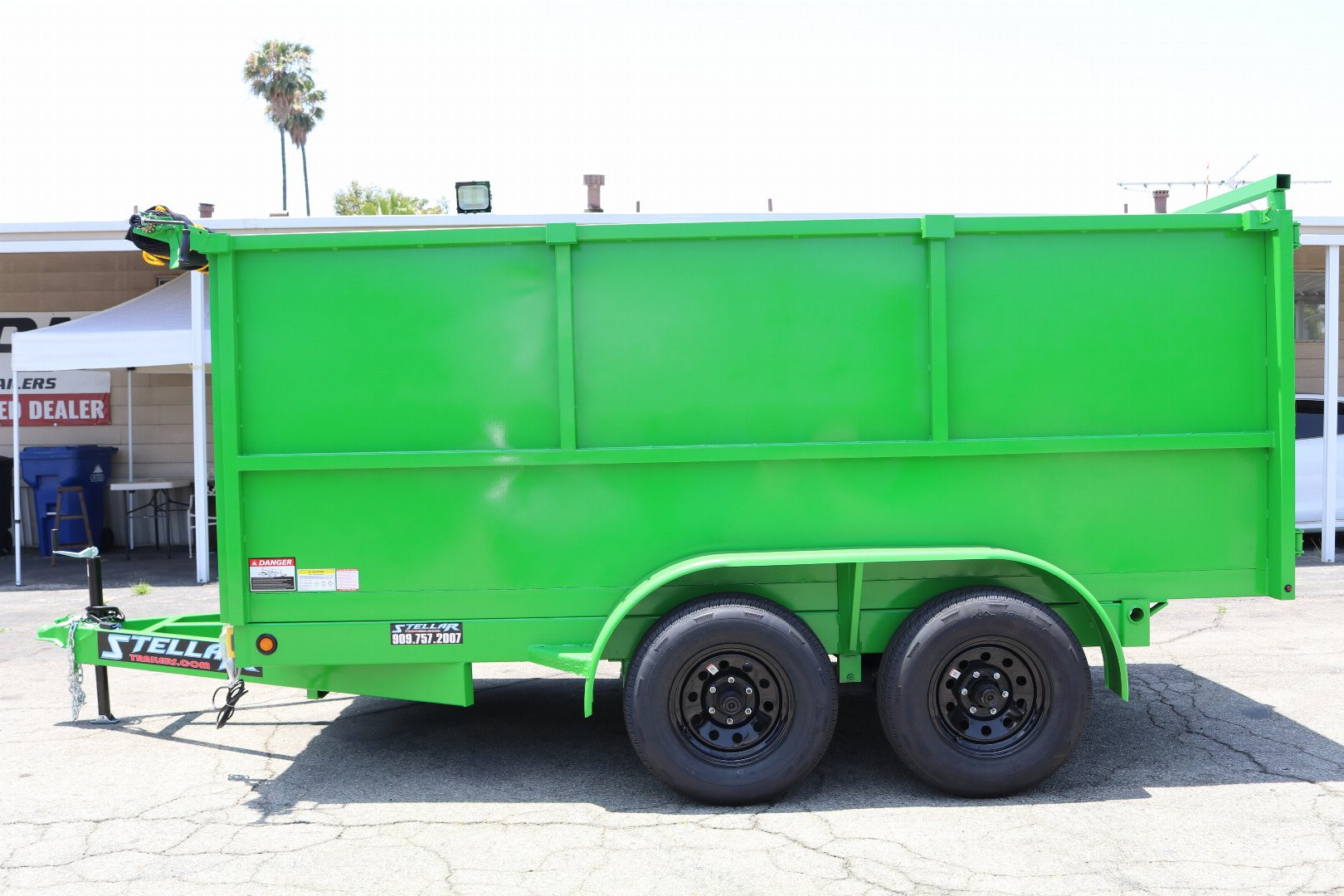 New 2026 Stellar Trailers 8x12x49 Dump Trailer