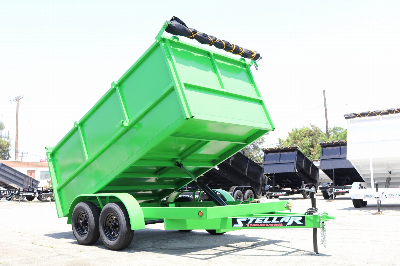 New 2026 Stellar Trailers 8x12x49 Dump Trailer
